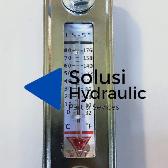 Jual Hydraulic Oil Level Ls 5" Temperatur Suhu Hidrolik Debezzz