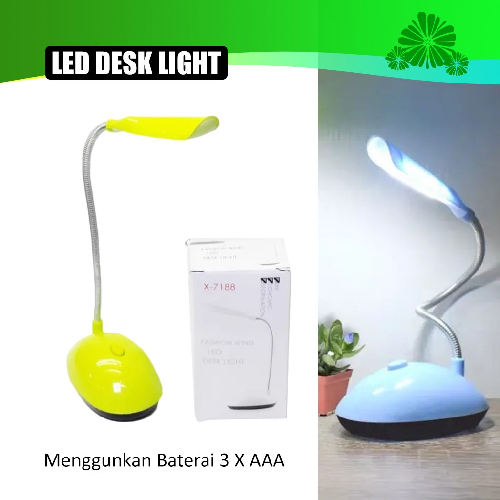 Jual Lampu Meja LED Flexible - Lampu Baca Lampu Belajar / Fashion Wind