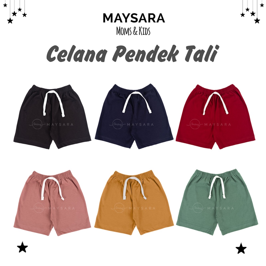 Jual Celana Pendek Anak 1-5 Tahun Tali Cotton Short Pants | Shopee ...