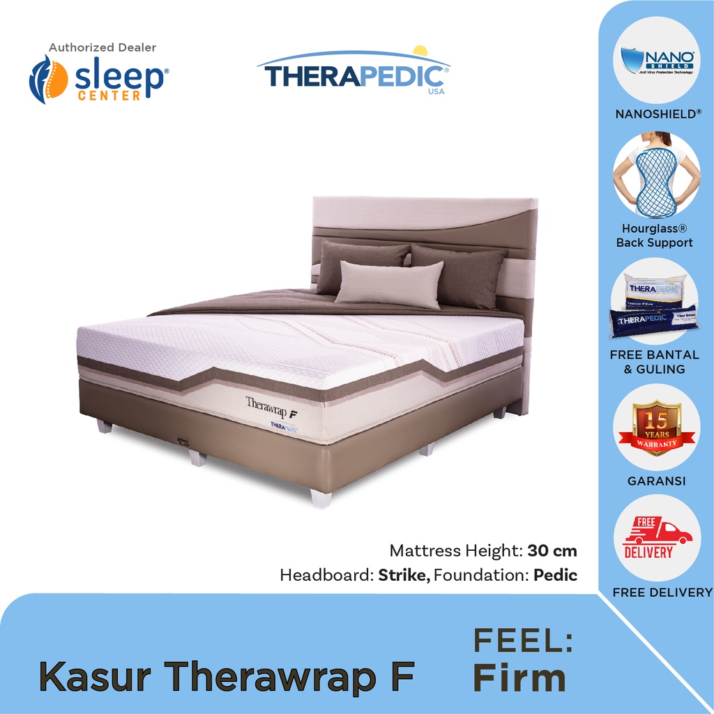 Jual Sc Therapedic New Series Kasur Springbed Therawrap F Fullset