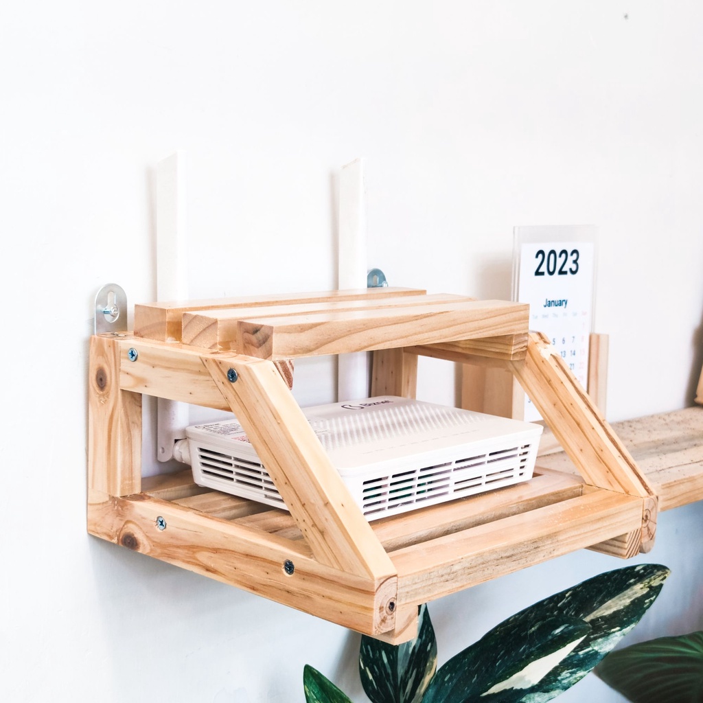 Jual STB Wifi Router Stand Holder Rak Gantungan Modem Set Top Box ...