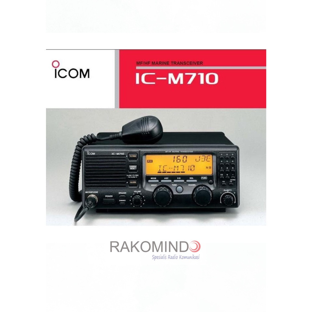 Jual Radio Rig Marine Icom IC-M710 Radio MF/HF SSB Original | Shopee ...