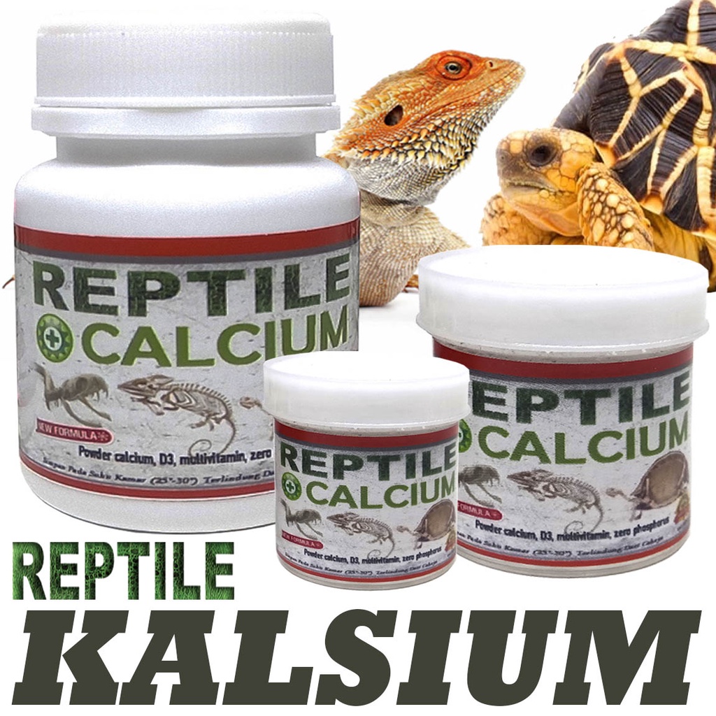 Jual Reptile calcium reptile kalsium multi vitamin dan obat memperkuat