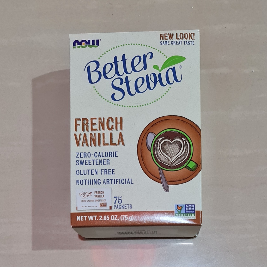 Jual Now Better Stevia French Vanilla Zero Calorie Sweetener 75 x 1 ...