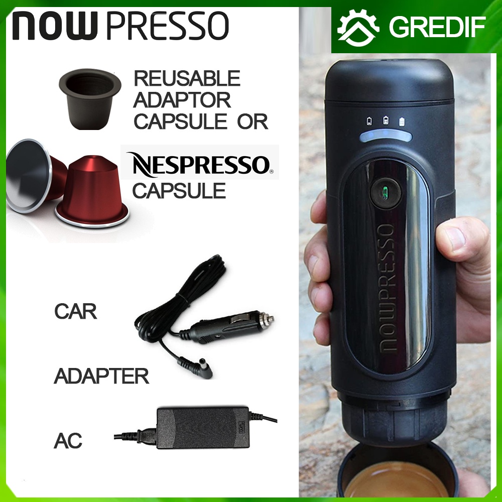 Jual Nowpresso Portable Espresso Maker Coffee Alat Mesin Kopi Travel ...