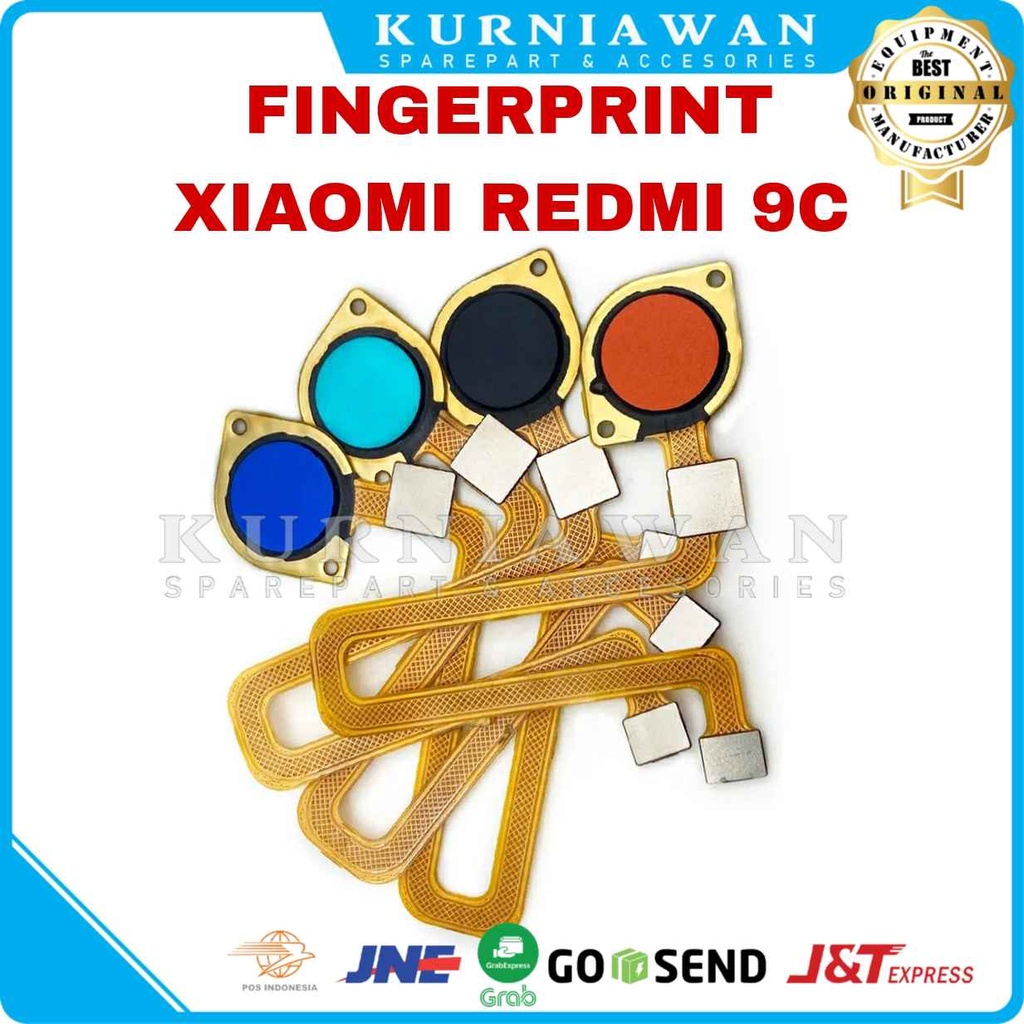 Jual Flexible Fingerprint Xiaomi Redmi 9c Sidik Jari Finger Print Ori