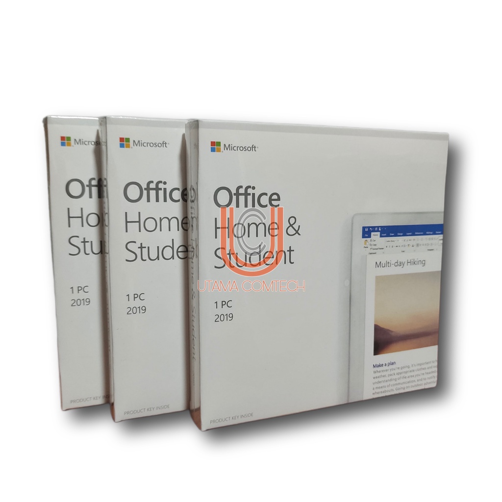 Jual Microsoft Office 2019 Home&Student Full Package Product Original ...