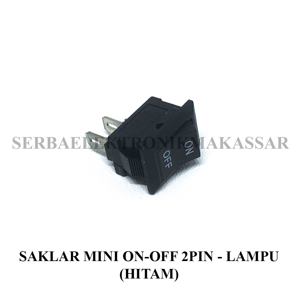 Jual Saklar On Off 2pin Mini Switch Tanpa Lampu 2 Kaki Segi Mini ...
