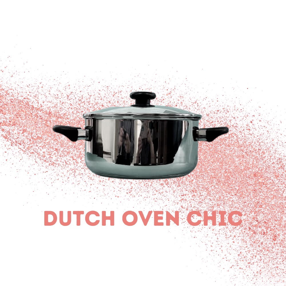 Jual Master Chef Dutch Oven Stainless Chic Shopee Indonesia