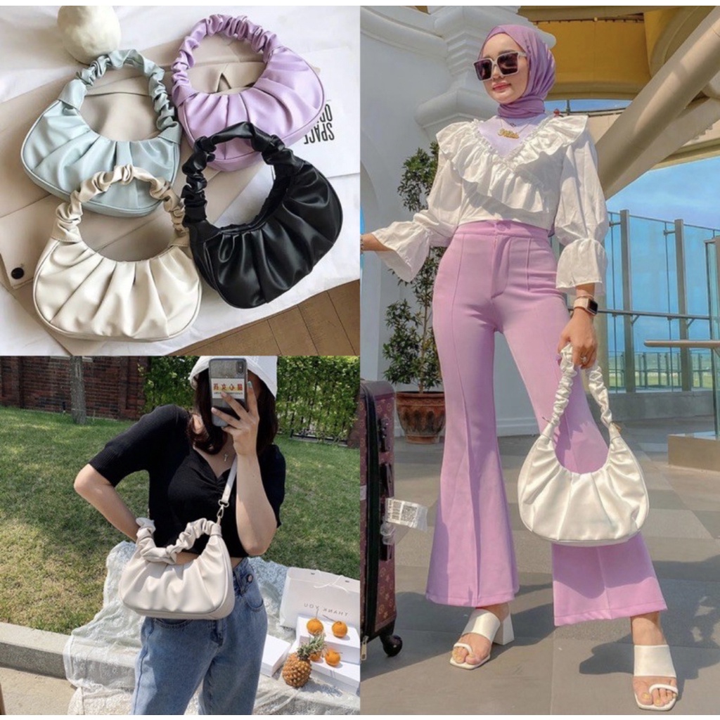 Jual Shoulder bag korean style/Ruffie bag/sling bag korean/tas