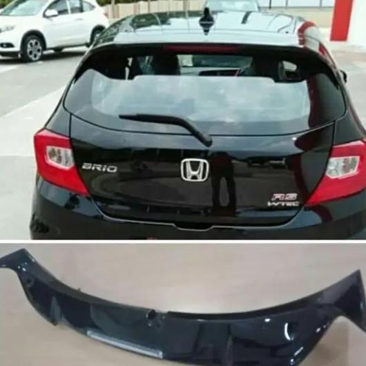 Jual REAR WINGS SPOILER NEW HONDA BRIO RS 2019 PLUG & N PLAY + LAMPU