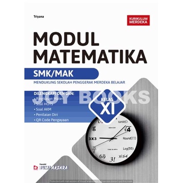 Jual BUKU MODUL SMK KELAS XI MATEMATIKA BUMI AKSARA KURIKULUM MERDEKA ...