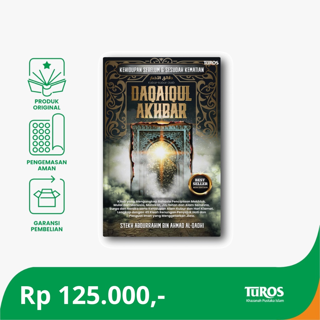 Jual Rene Turos Kitab Daqaiqul Akbar HC ( Kehidupan Sebelum Dan Sesudah ...