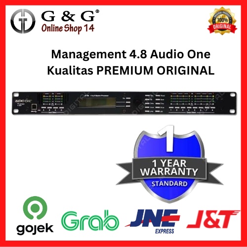 Jual AUDIO ONE Management Audio 4.8, 4 input - 8 output USB RS232 ...