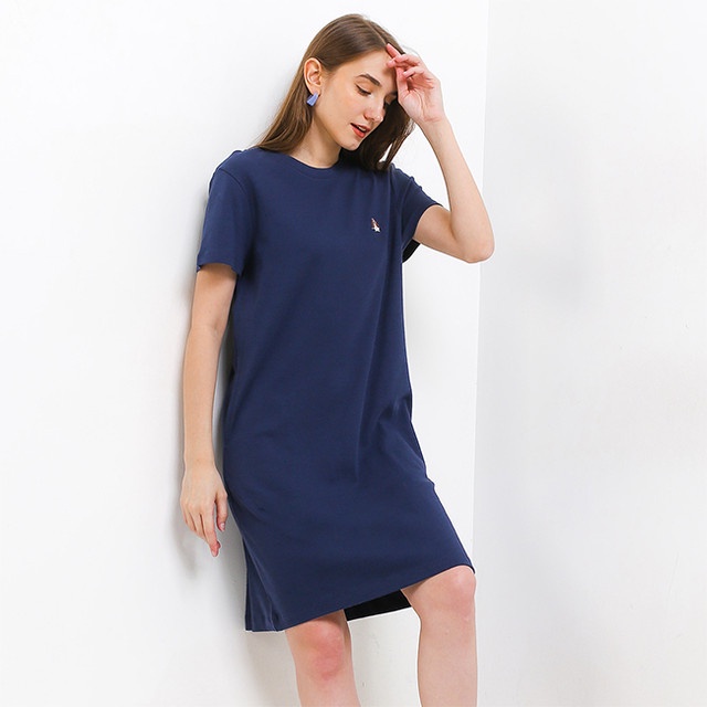 Jual Hush Puppies Dress Wanita Caydee In Navy Shopee Indonesia