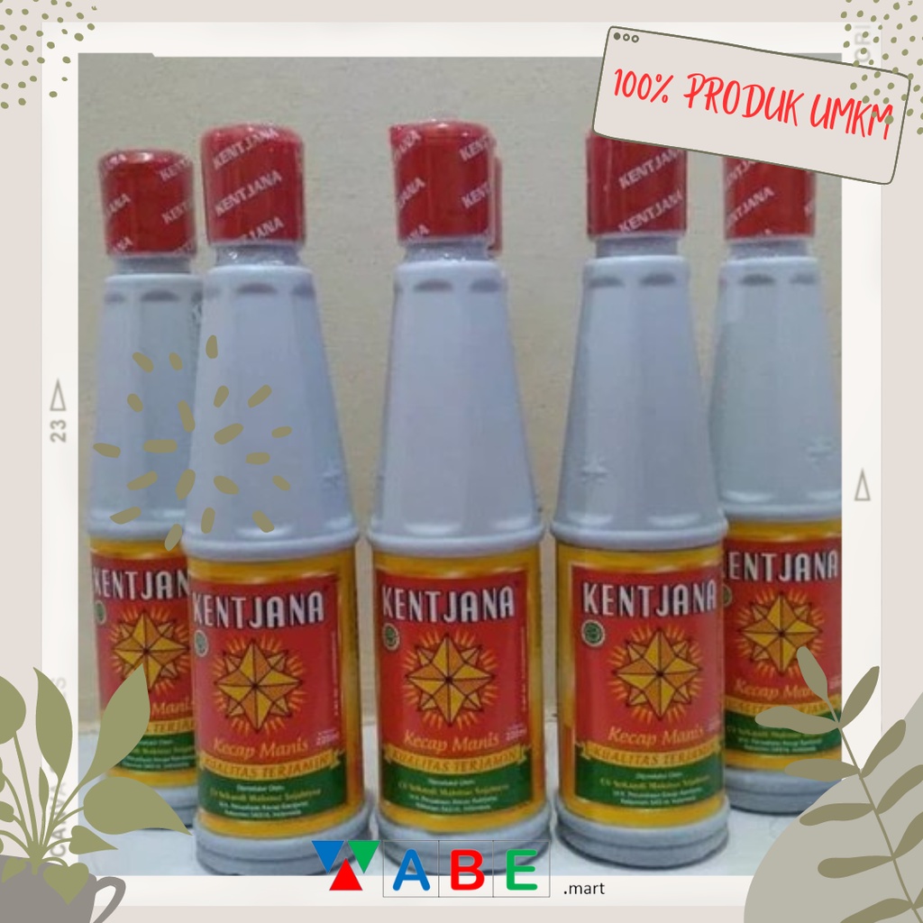 Jual Kecap Manis Cap Kentjana Produk Kebumen 220 ml | Shopee Indonesia