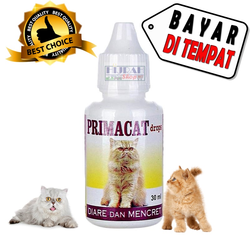 Jual Obat Kucing Primacat Obat Mencret Diare Infeksi Saluran Pencernaan