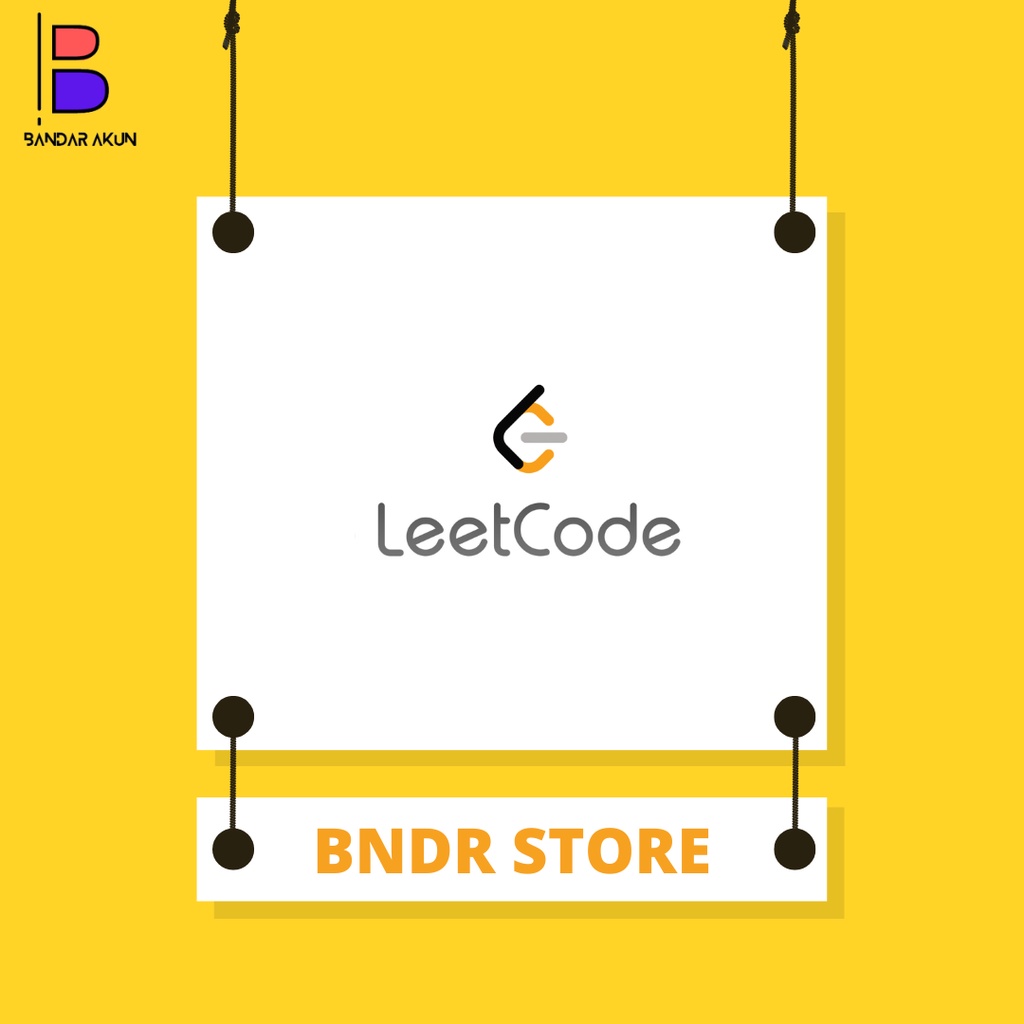 Jual Leetcode Premium Shopee Indonesia