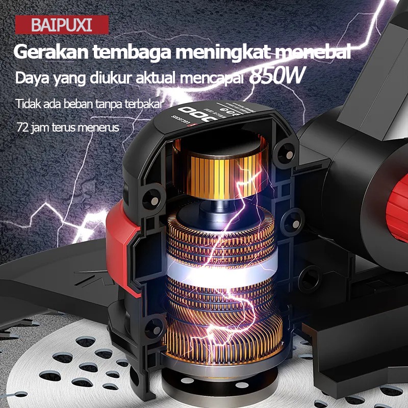 Jual ⚡Cepat Kuat 1299V⚡KUALITAS JERMAN BAIPUXI 48V Mesin Pemotong ...