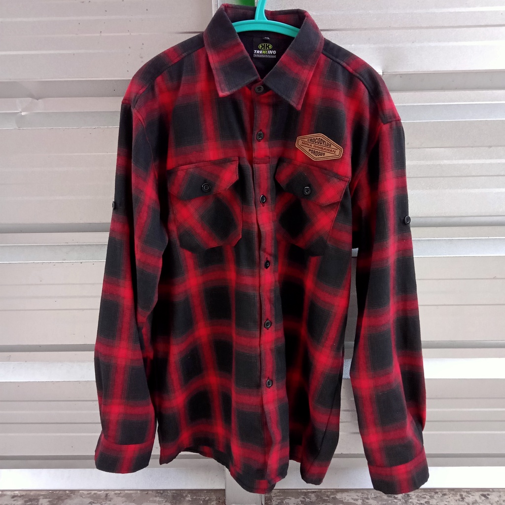 Jual KEMEJA FLANEL/FLANEL TEBAL/KEMEJA TREKKING | Shopee Indonesia
