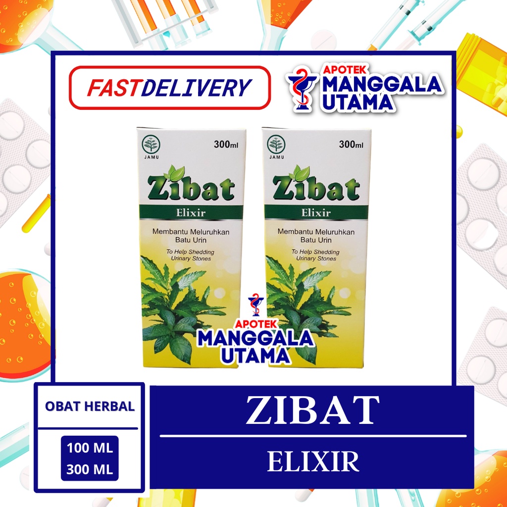 Jual ZIBAT ELIXIR PER BOTOL ISI 300 ML | Shopee Indonesia