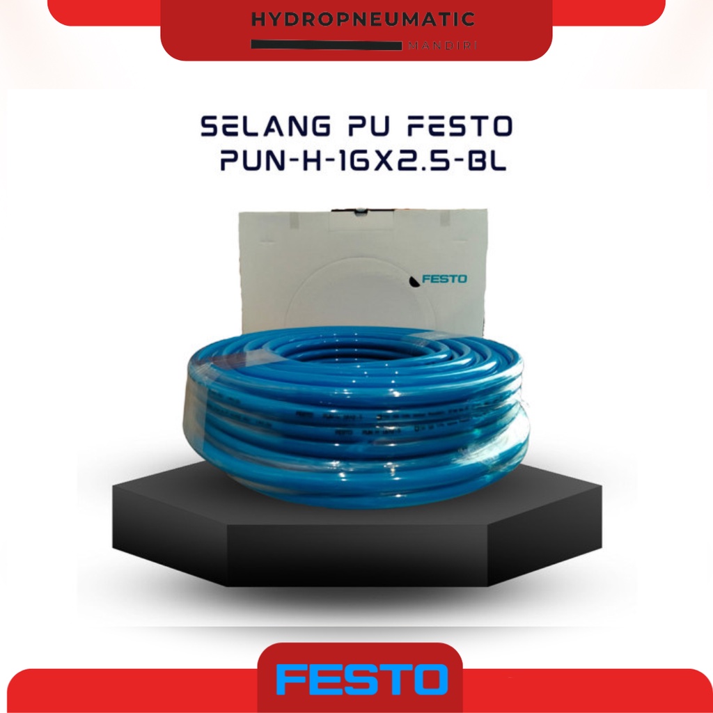 Jual SELANG PU FESTO ( PUN-16 x 2.5 ) | Shopee Indonesia