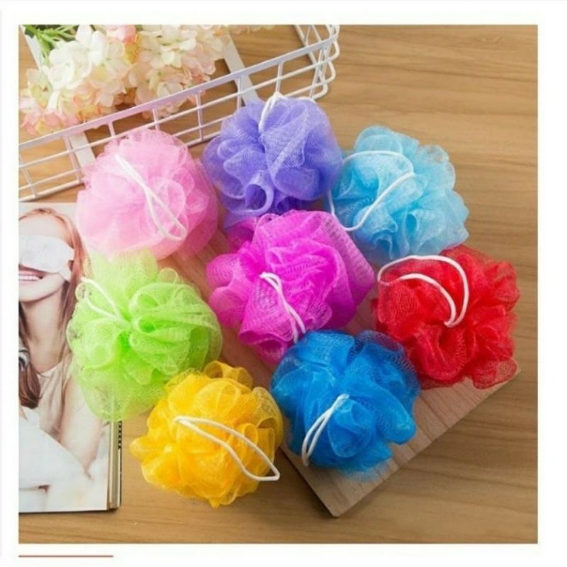 Jual Sponge Jaring Mini / Sponge Gosok Badan Mini | Shopee Indonesia