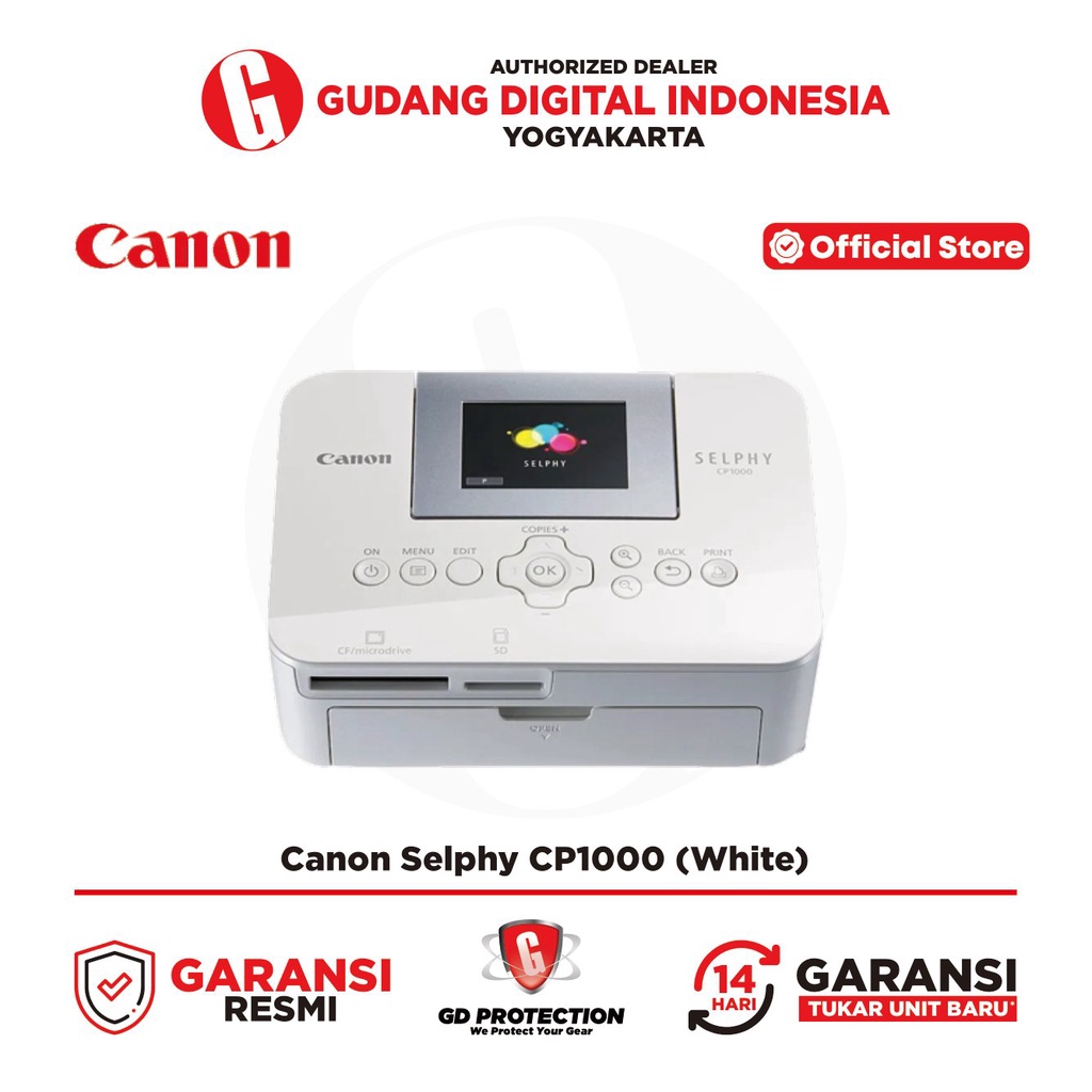 Jual Canon Selphy CP1000 Compact Photo Printer Shopee Indonesia