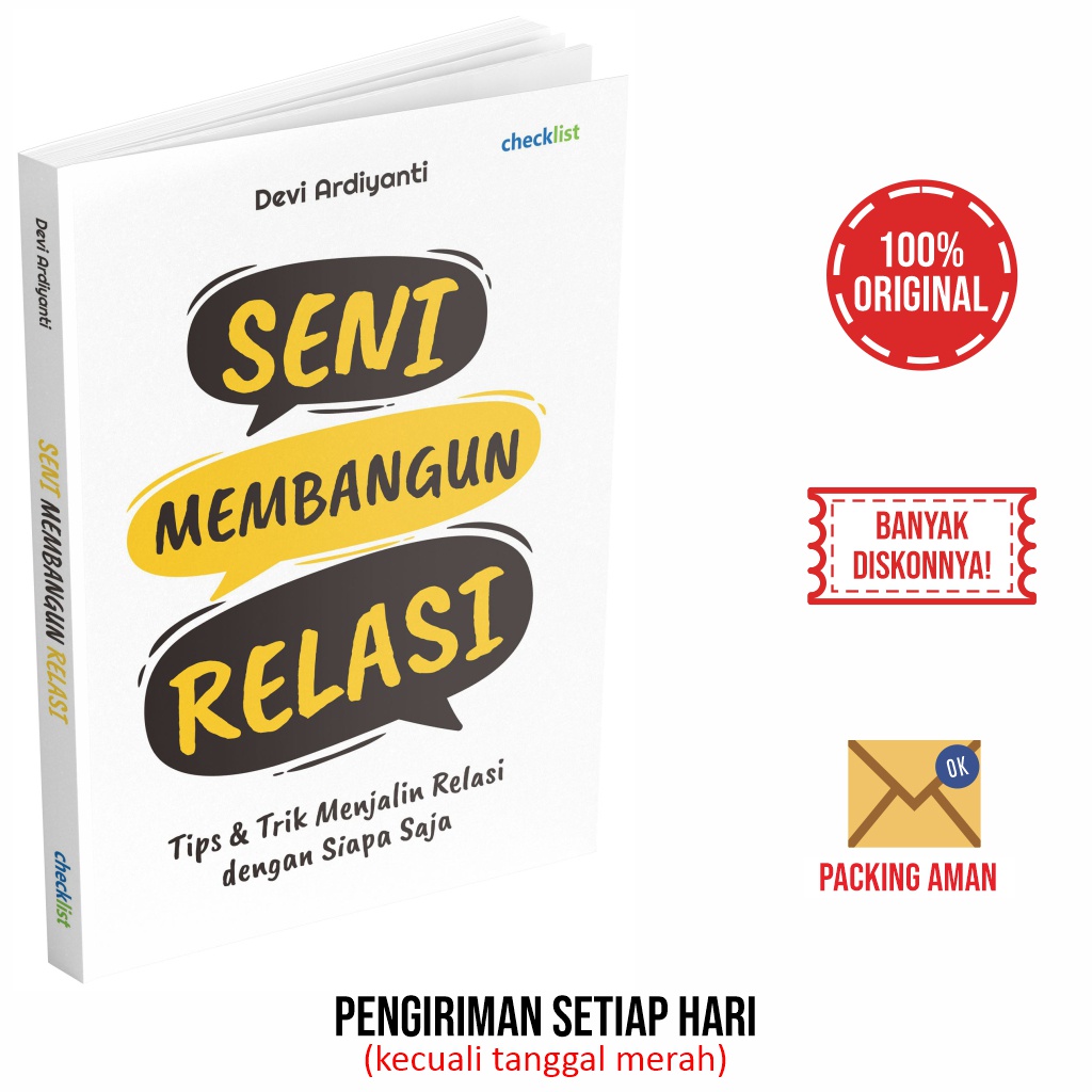 Jual Buku Motivasi Seni Membangun Relasi | Shopee Indonesia