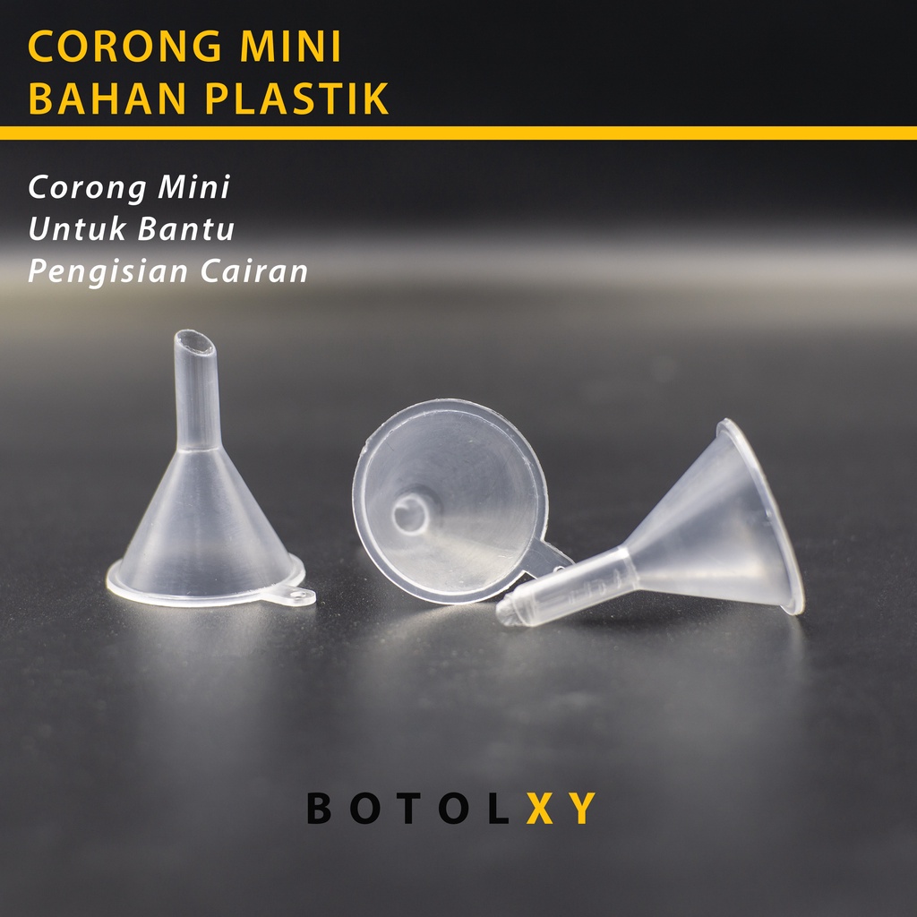 Jual Corong Mini Plastik / Mini Funnel untuk Botol Parfum Kecil - Alat ...