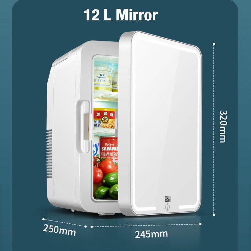 Jual Jojotoy Kulkas Skincare Fridge Mini L L Fridge Led Mirror