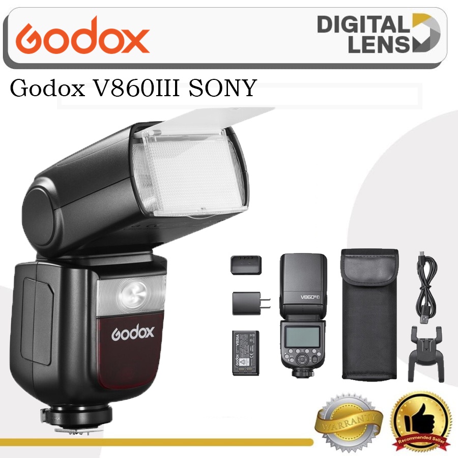 Jual Godox V860III Sony V860 III Sony TTL Li-Ion Flash Kit V860 Mark ...