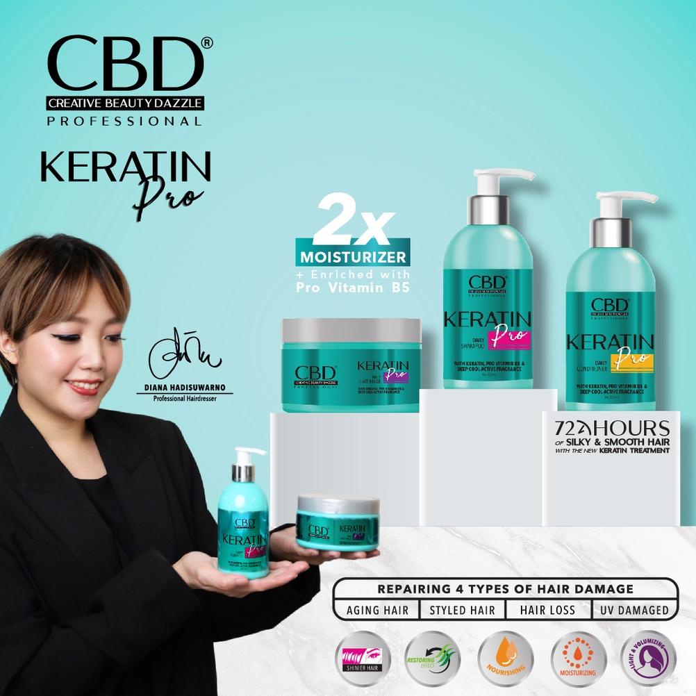 Jual Stok Terbaru CBD Professional Daily Keratin Pro Shampoo ...