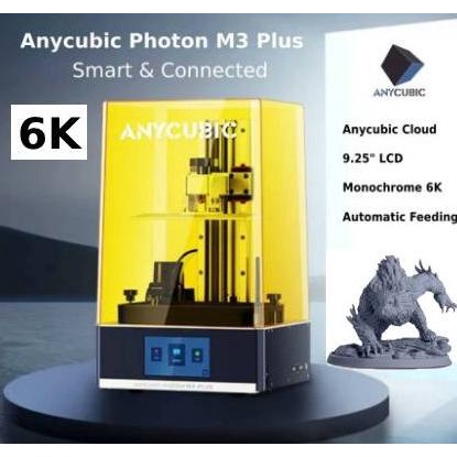 Jual Anycubic Photon M3 Plus, Printer 3D 6K LCD 9.25 inch Autofeeding ...
