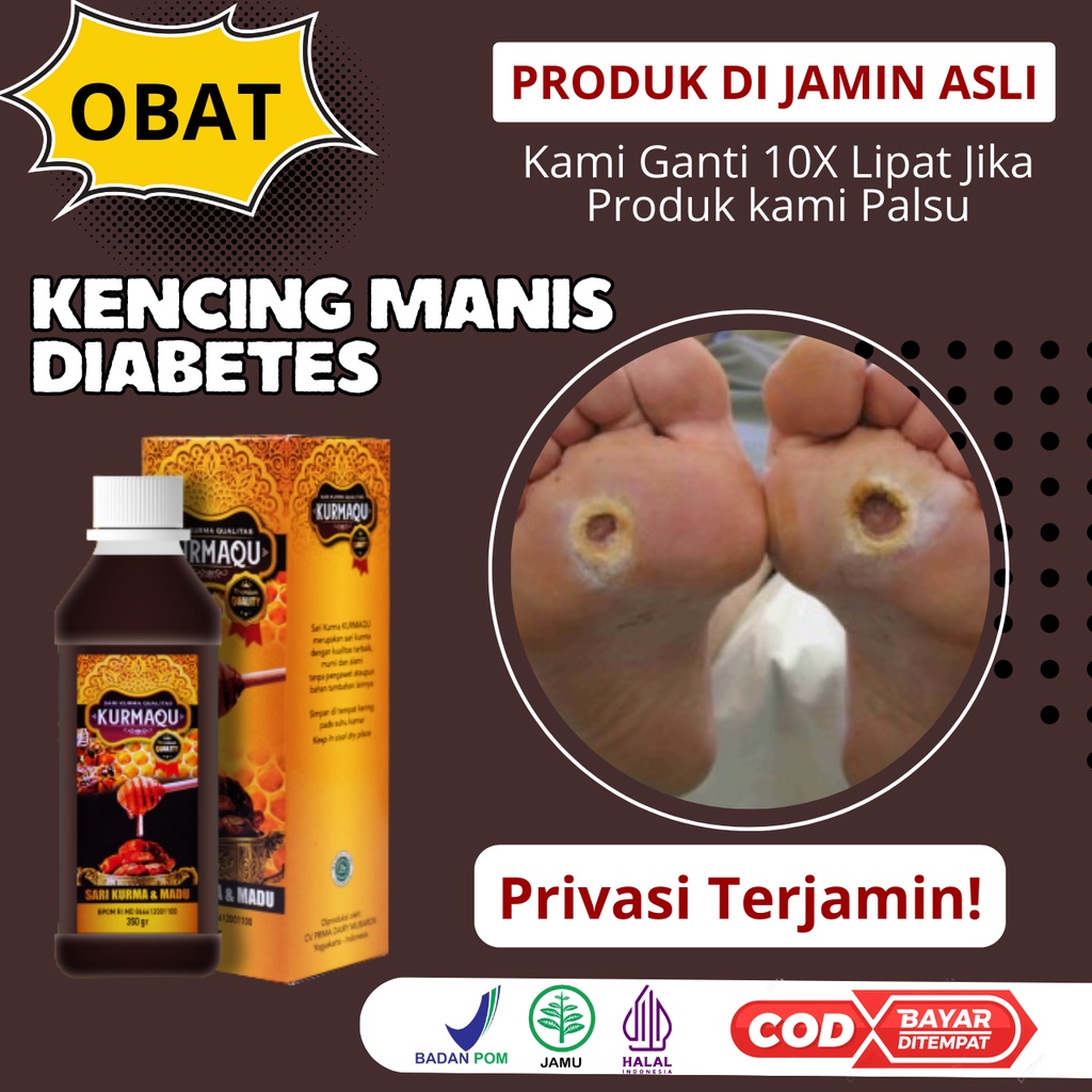 Jual Kurmaqu Obat Kencing Manis Diabetes Basah Dan Kering Herbal