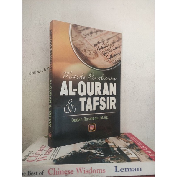 Jual METODE PENELITIAN AL QURAN DAN TAFSIR | Shopee Indonesia