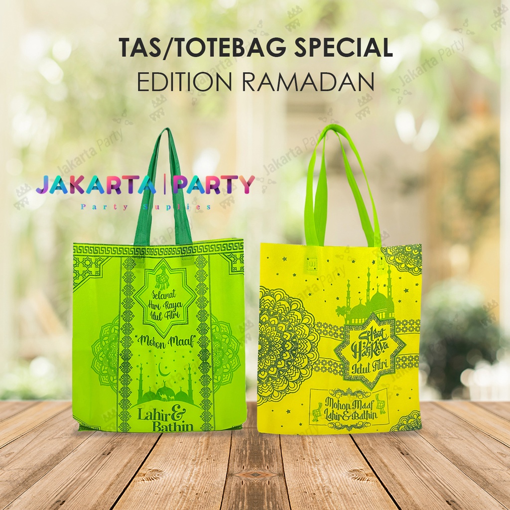 Jual Goodie Bag Lebaran Besar Tas Tenteng Lebaran Goodie Bag Idul Fitri Tas Souvenir 3148