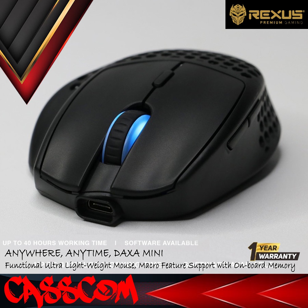 Jual Rexus PRO Mouse Wireless Gaming Daxa Air Mini | Shopee Indonesia