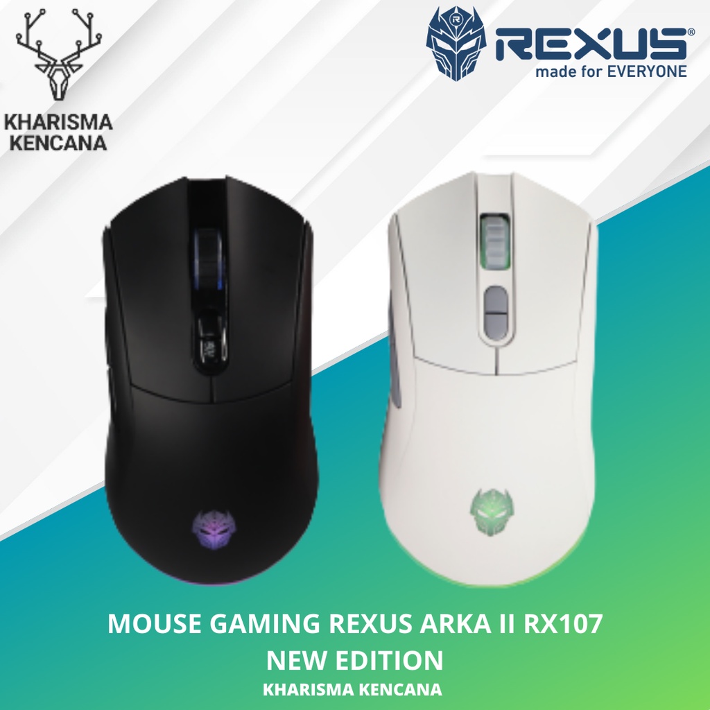 Jual MOUSE GAMING REXUS ARKA II RX107 NEW EDITION | Shopee Indonesia