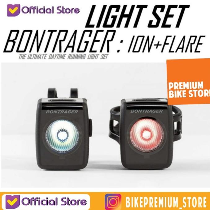 Jual Lampu Sepeda Original Bontrager RT Rear + ION 200 RT Front Bike ...