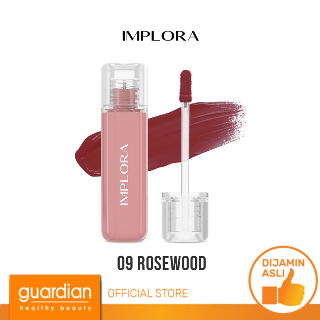 Jual IMPLORA Jelly Tint - 09 Rosewood | Shopee Indonesia