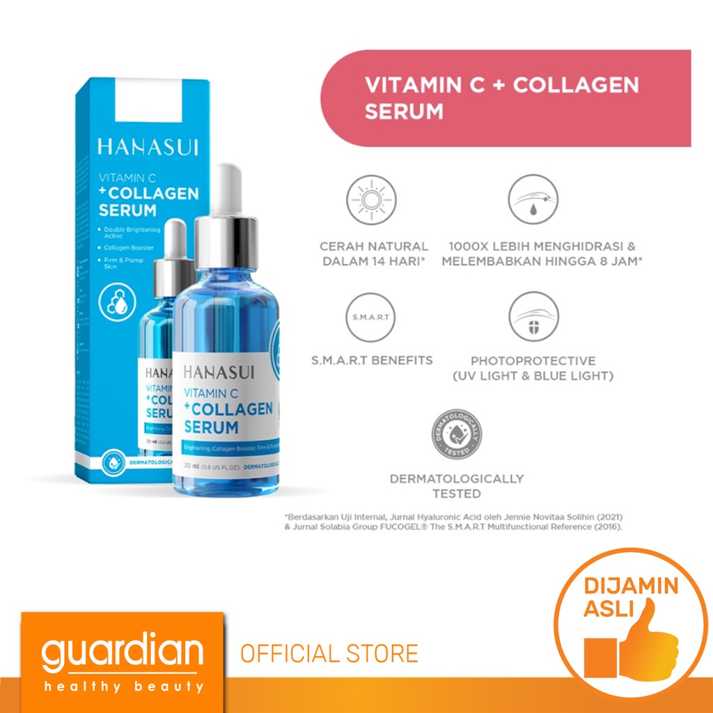 Jual Hanasui Vitamin C + Collagen Serum 20ml Shopee Indonesia