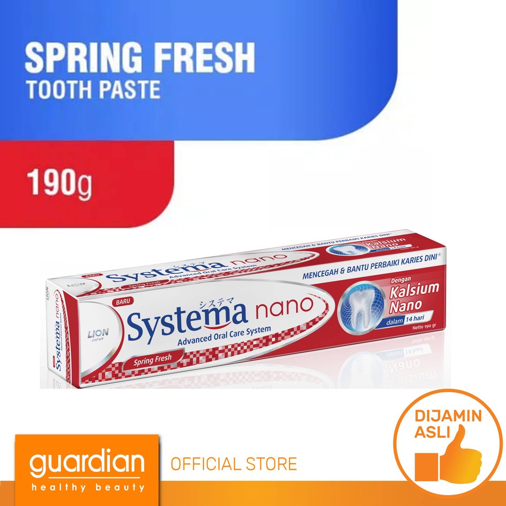 Jual SYSTEMA Toothpaste Spring Fresh 190g | Shopee Indonesia