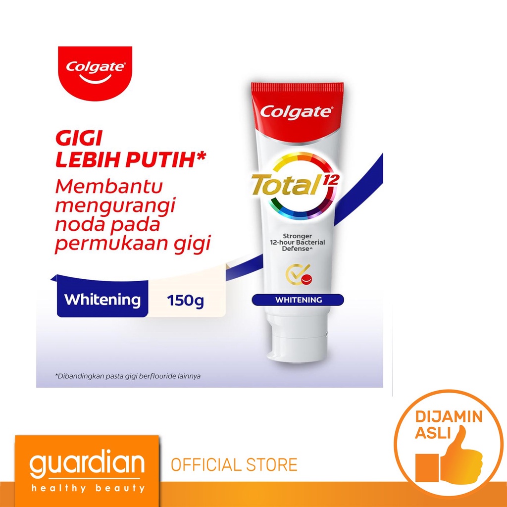 Jual COLGATE Total 12 Professional Whitening 150g | Shopee Indonesia