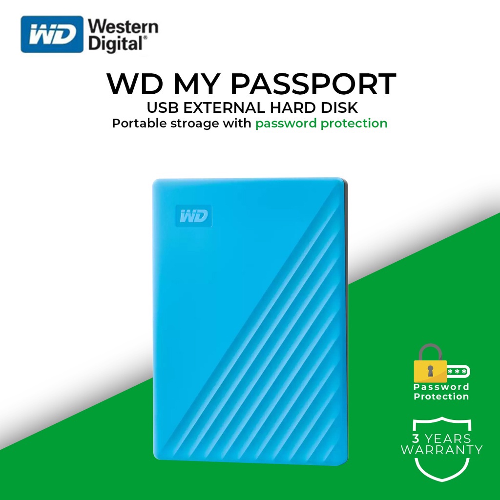 Jual Wd My Passport Ultra 2tb Hdd Hardisk Harddisk External Usb C 30 Shopee Indonesia 8774