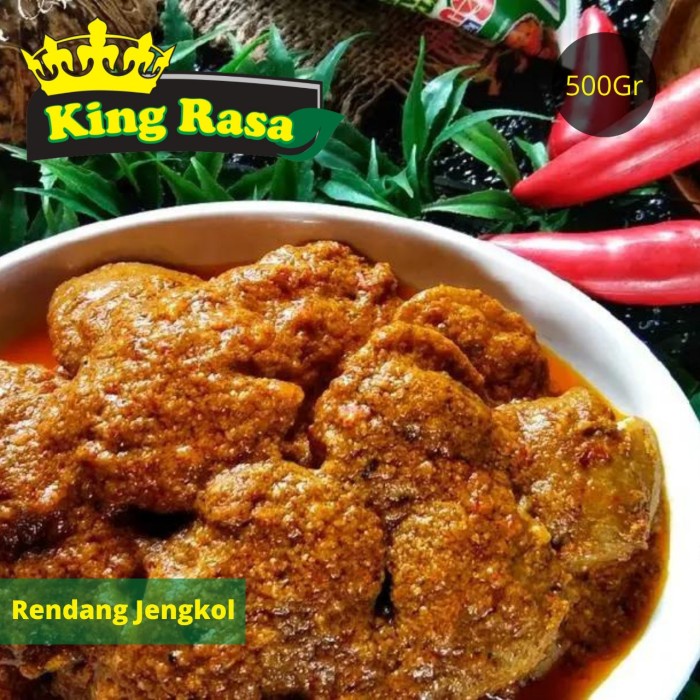 Jual Rendang Jengkol Pedas Kemasan 500gr Jengkol Rendang Frozen Food