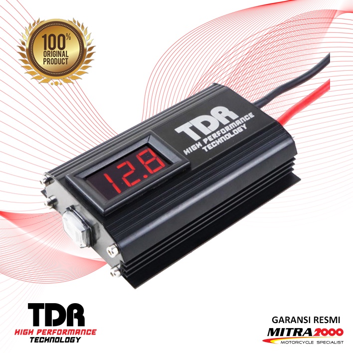 Jual TDR Battery Stabilizer With/Without Voltmeter Shopee Indonesia