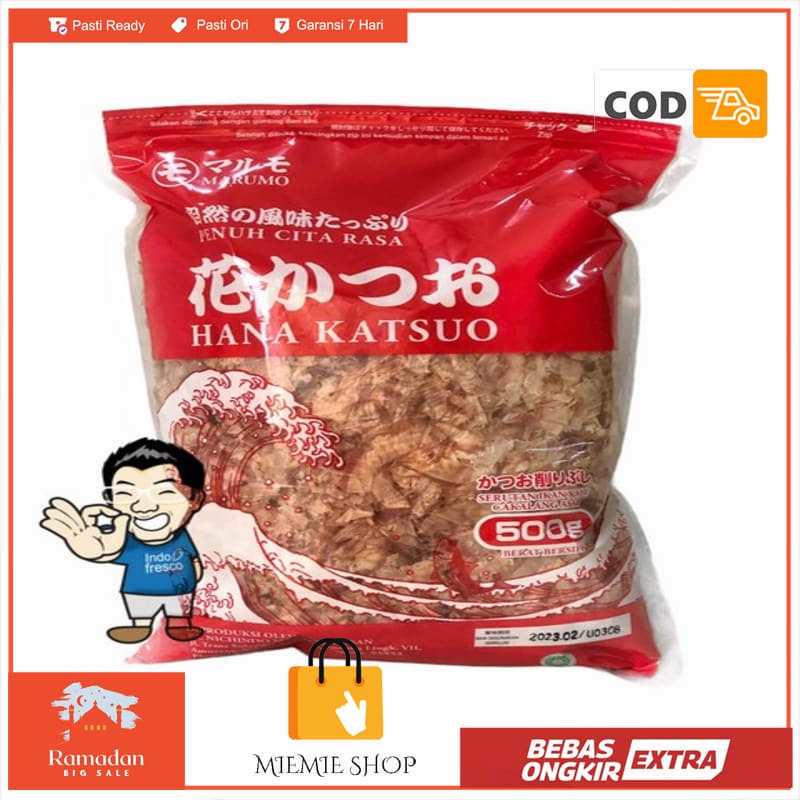 Jual Marumo Hana Katsuo Katsuobushi Bonito Flakes 500gr Shopee Indonesia
