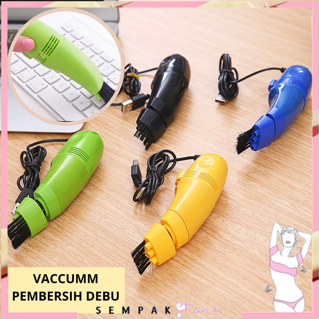 Jual SS Vacuum Cleaner Pembersih Debu USB Portable Laptop Keyboard PC ...