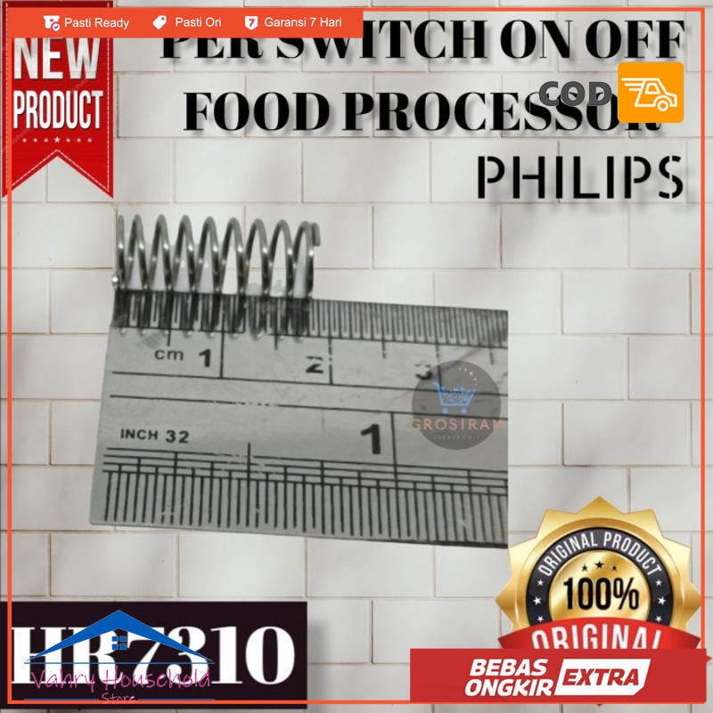 Jual PER SWITCH ON OFF HR7310 PHILIPS FOOD PROCESSOR CHOPPER Shopee